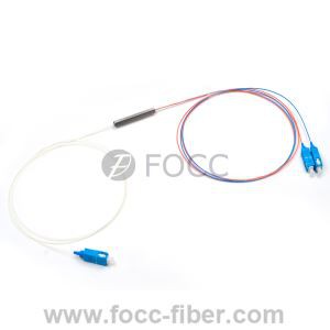 1x2 PLC Fiber Splitter، Mini Module، SC / UPC