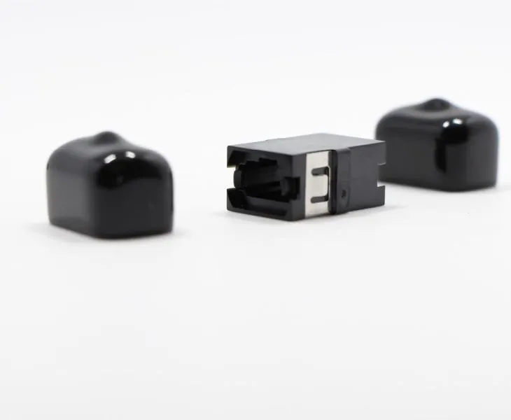 MTP/MPO Black Fiber Optic Adapter