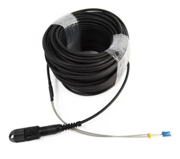 IP67 بدلك سيمبلكس وضع واحد للماء الألياف البصرية التصحيح كابل